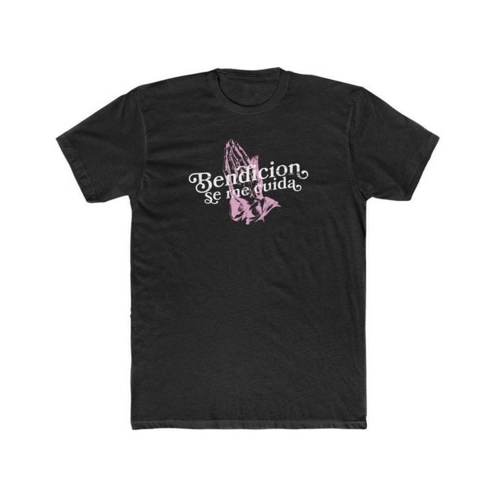 Sech Bendicion Se Me Cuida Black Shirt